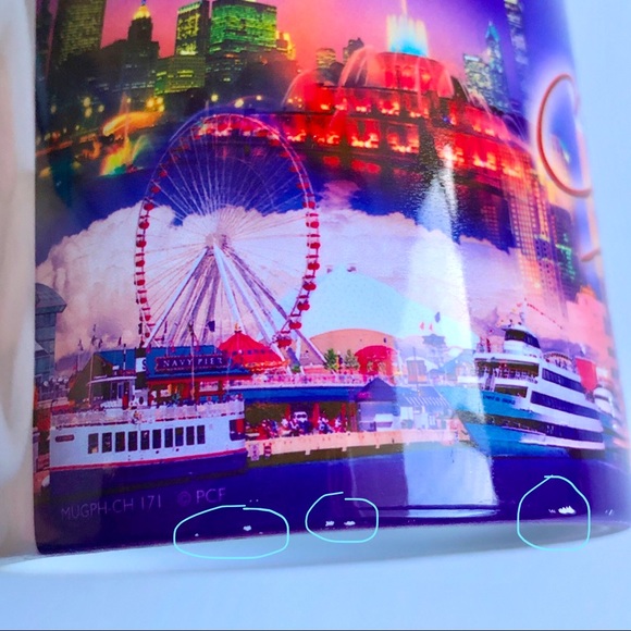 NEW Vintage Chicago Souvenir Coffee Mug White - Picture 9 of 13